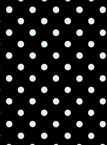 Polka Dot Pattern on Blue Textile